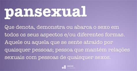 o que é um pansexual|O que significa identificar